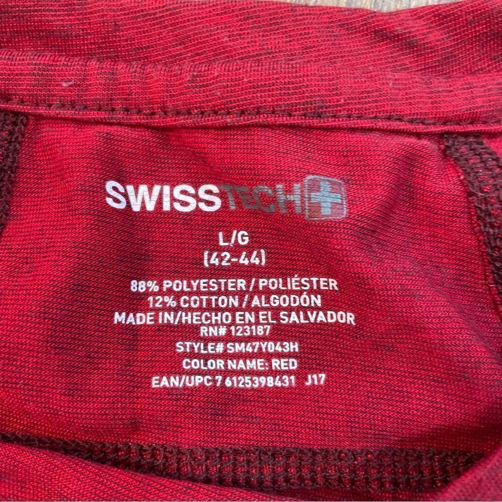 Swiss Tech Men's Large Base Layer Long Sleeve - Picture 4 of 6